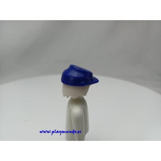 PLAYMOBIL SOMBRERO AZUL SOLDADO NORDISTA OESTE WESTERN [2]