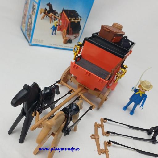 PLAYMOBIL 3245 DILIGENCIA OESTE WESTERN (VERSION 1 - AÑO 1977) [1]