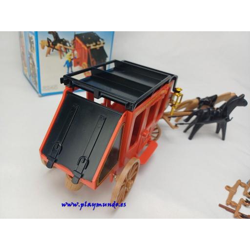 PLAYMOBIL 3245 DILIGENCIA OESTE WESTERN (VERSION 1 - AÑO 1977) [3]