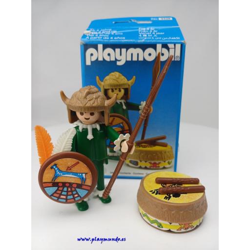 PLAYMOBIL  3328 INDIO DEL OESTE (AÑO 1985 ) [0]