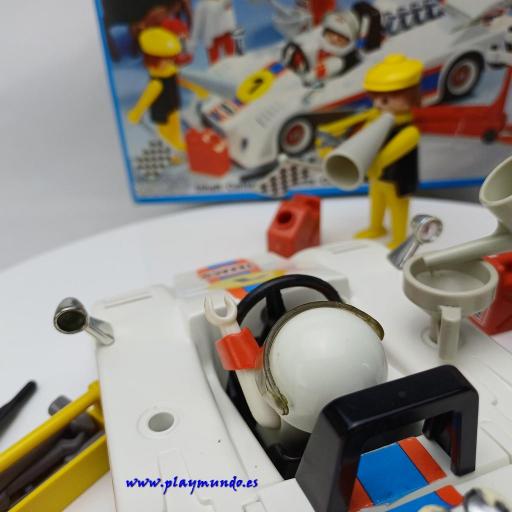 PLAYMOBIL 3520 COCHE DE CARRERAS EQUIPO (AÑO 1979) [2]