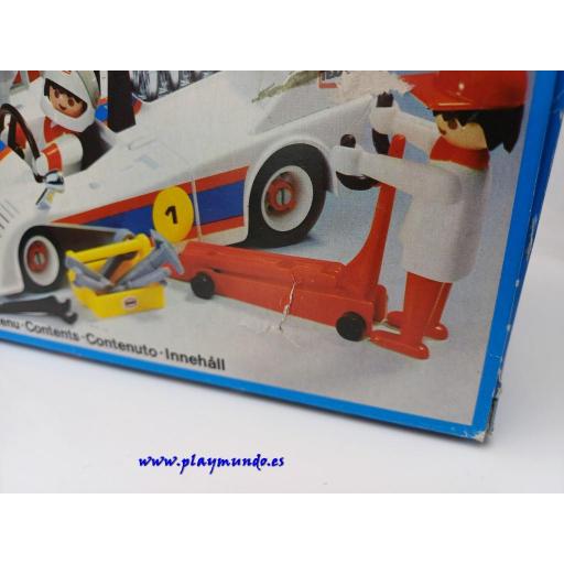 PLAYMOBIL 3520 COCHE DE CARRERAS EQUIPO (AÑO 1979) [5]