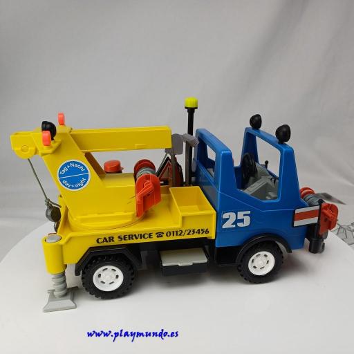 PLAYMOBIL 3453 CAMION GRUA SERVICIO TALLER (AÑO 1986 - 1992) [0]