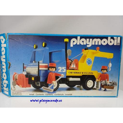 PLAYMOBIL 3453 CAMION GRUA SERVICIO TALLER (AÑO 1986 - 1992) [4]