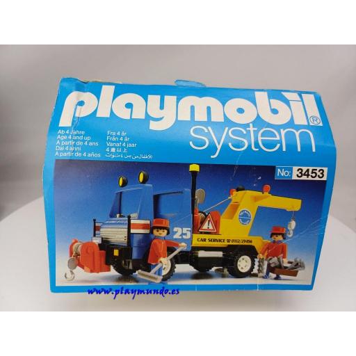 PLAYMOBIL 3453 CAMION GRUA SERVICIO TALLER (AÑO 1986 - 1992) [5]