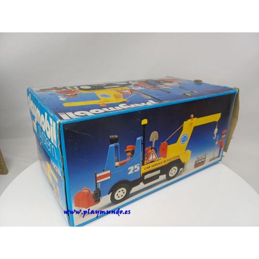 PLAYMOBIL 3453 CAMION GRUA SERVICIO TALLER (AÑO 1986 - 1992) [6]