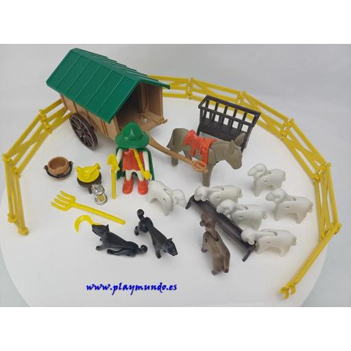 PLAYMOBIL 3412 PASTOR MEDIEVAL (AÑO 1979 - 1990) [1]