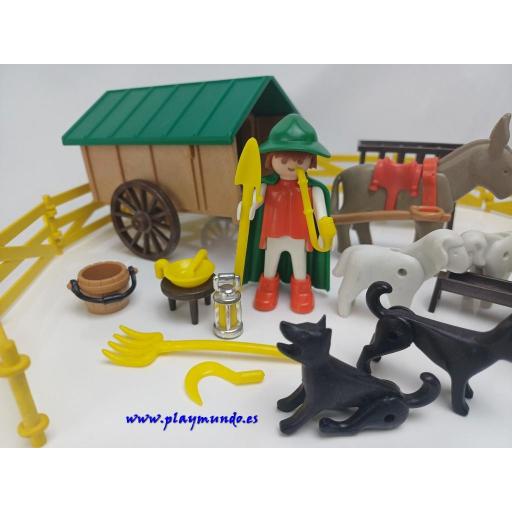 PLAYMOBIL 3412 PASTOR MEDIEVAL (AÑO 1979 - 1990) [3]