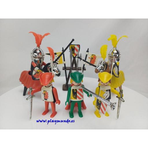 PLAYMOBIL 3265 CABALLEROS DEL TORNEO (AÑO 1979 - 1993) [1]