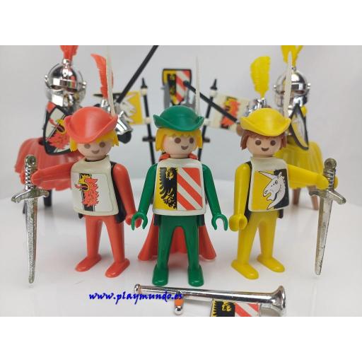 PLAYMOBIL 3265 CABALLEROS DEL TORNEO (AÑO 1979 - 1993) [2]