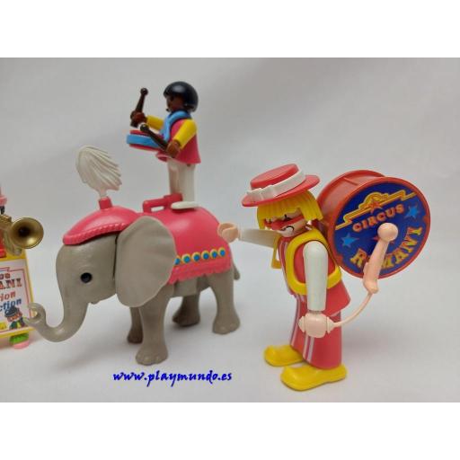 PLAYMOBIL 3797 PAYASOS CON ELEFANTE (AÑO 1991 - 1995) [2]