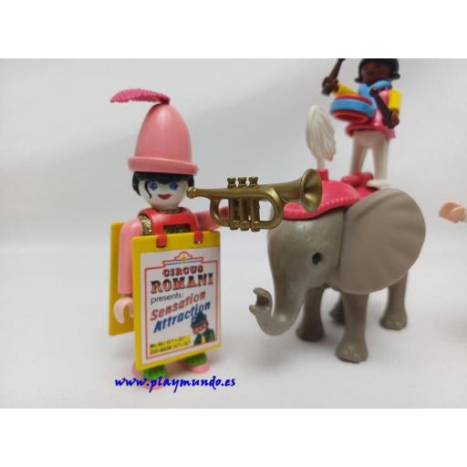 PLAYMOBIL 3797 PAYASOS CON ELEFANTE (AÑO 1991 - 1995) [3]