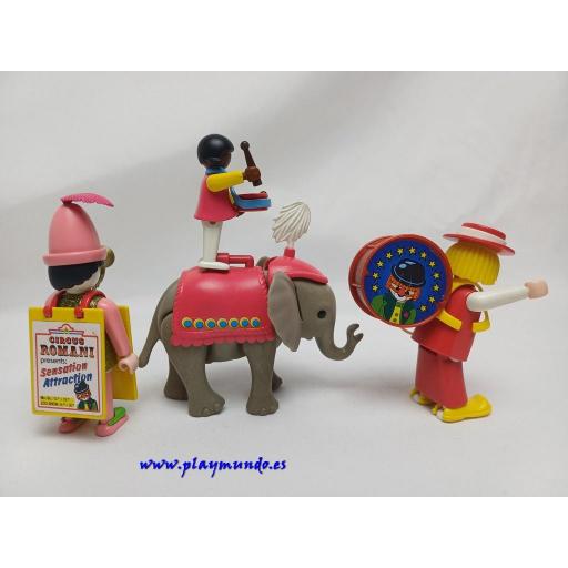 PLAYMOBIL 3797 PAYASOS CON ELEFANTE (AÑO 1991 - 1995) [4]