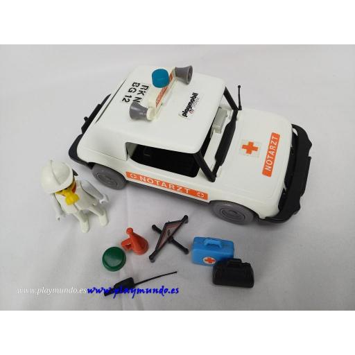 PLAYMOBIL 3217 COCHE VEHICULO DE HOSPITAL EMERGENCIAS MEDICOS (AÑO 1977 - 1983) [1]