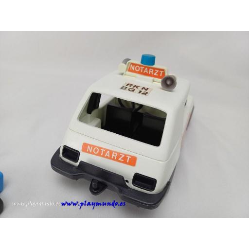 PLAYMOBIL 3217 COCHE VEHICULO DE HOSPITAL EMERGENCIAS MEDICOS (AÑO 1977 - 1983) [3]