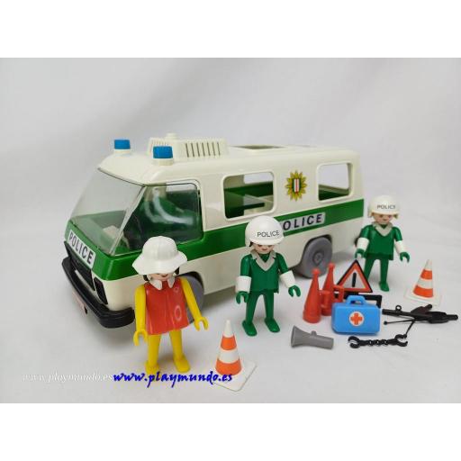 PLAYMOBIL 3253 FURGONETA DE POLICIA (AÑO 1977 - 1983)