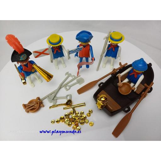 PLAYMOBIL 3546 TRIPULACION PIRATA ( AÑO 1978 - 1984) [2]