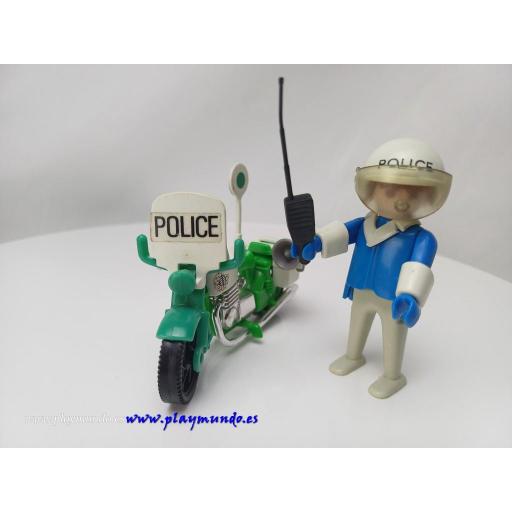 PLAYMOBIL 3572 POLICIA CON MOTO ( AÑO 1979)  [6]