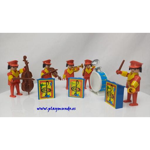 PLAYMOBIL 3511 MUSICOS DEL CIRCO  (AÑO 1978)