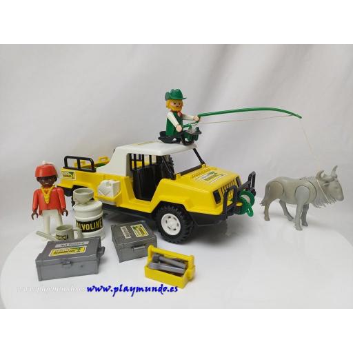 PLAYMOBIL 3528 TODOTERRENO SAFARI NGORONGORO (AÑO 1980)