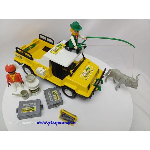 PLAYMOBIL 3528 TODOTERRENO SAFARI NGORONGORO (AÑO 1980) [1]