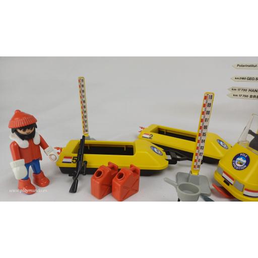 PLAYMOBIL 3464 MOTO DE NIEVE EXPEDICION POLAR (AÑO 1986 - 1990) [3]