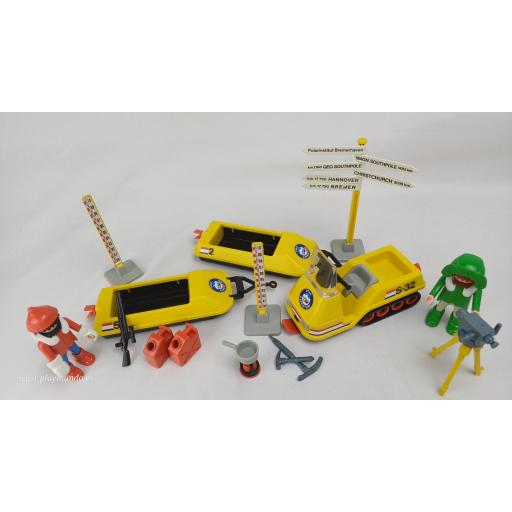 PLAYMOBIL 3464 MOTO DE NIEVE EXPEDICION POLAR (AÑO 1986 - 1990) [4]