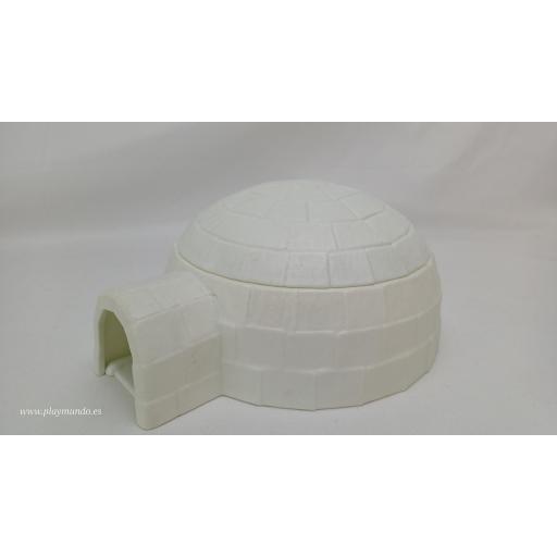 PLAYMOBIL 3465 ESQUIMALES CON IGLU (AÑO 1985 - 1990) [4]