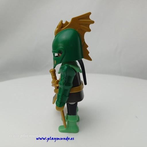 PLAYMOBIL 4586 SPECIAL CABALLERO DEL DRAGON VERDE (AÑO 2001-2007) [1]