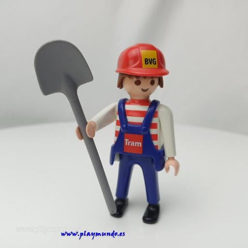 PLAYMOBIL EDICION BVG TRAM 125 ANIVERSARIO (AÑO 2006)