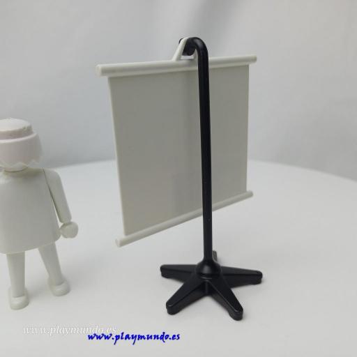PLAYMOBIL LAMINA DIDACTICA CON SOPORTE ASTRONAUTA COHETE [1]