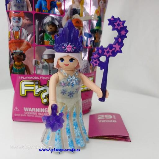 PLAYMOBIL SERIE 29 CHICAS REINA DE LAS NIEVES