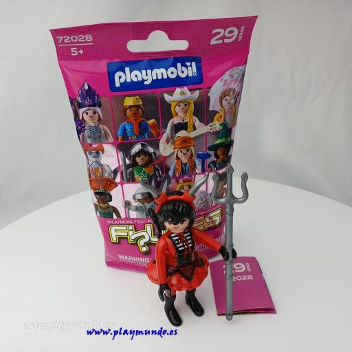 PLAYMOBIL SERIE 29 CHICAS DIABLESA DEMONIO [1]