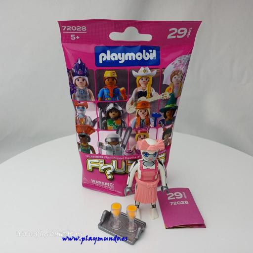 PLAYMOBIL SERIE 29 CHICAS ROBOT CAMARERA [1]