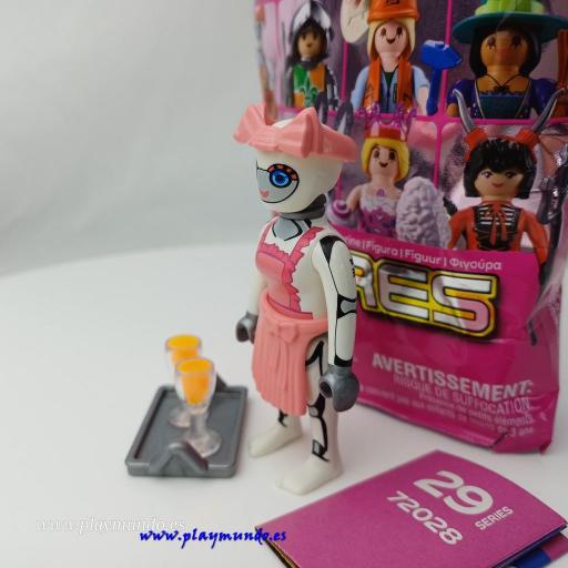 PLAYMOBIL SERIE 29 CHICAS ROBOT CAMARERA [2]