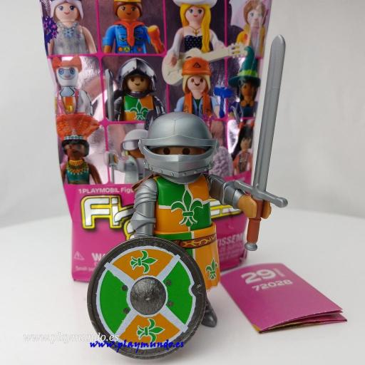 PLAYMOBIL SERIE 29 CHICAS CABALLERA MEDIEVAL