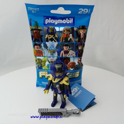 PLAYMOBIL SERIE 29 CHICOS GUERRERO SOLDADO ESPACIAL [1]