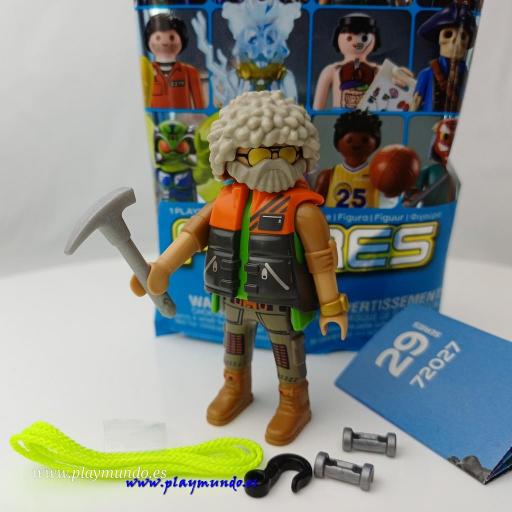 PLAYMOBIL SERIE 29 CHICOS ALPINISTA ESCALADOR