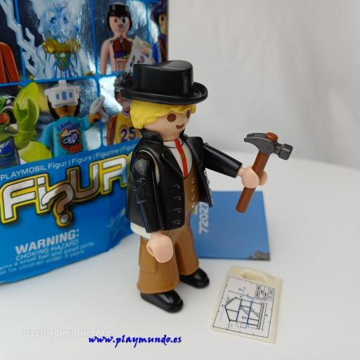 PLAYMOBIL SERIE 29 CHICOS CARPINTERO ALEMAN ZIMMERER [2]