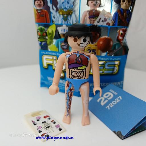 PLAYMOBIL SERIE 29 CHICOS MANIQUI ANATOMICO