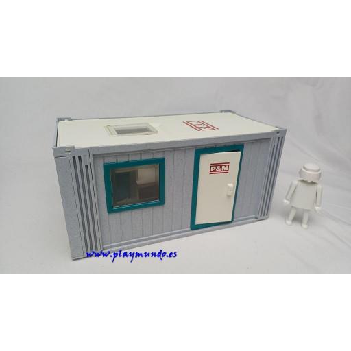 PLAYMOBIL CASETA CONTENEDOR  CONSTRUCCION