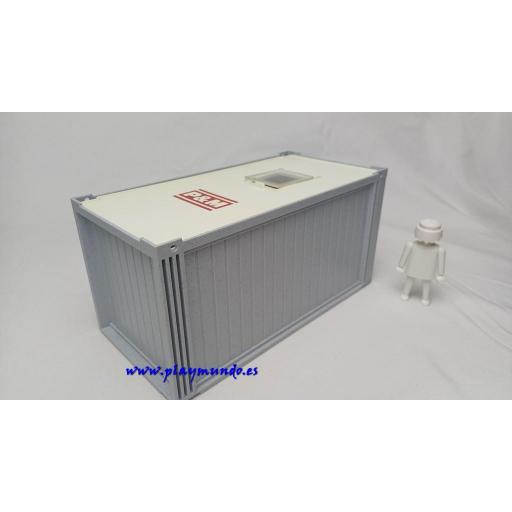 PLAYMOBIL CASETA CONTENEDOR  CONSTRUCCION [2]