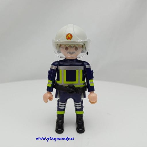 PLAYMOBIL MUÑECO CLICK BOMBERO OBRAS OTROS  MOD290