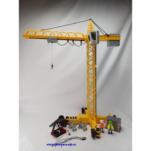 PLAYMOBIL 3262 GRUA TORRE (AÑO 2003)