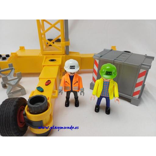PLAYMOBIL 3262 GRUA TORRE (AÑO 2003) [5]