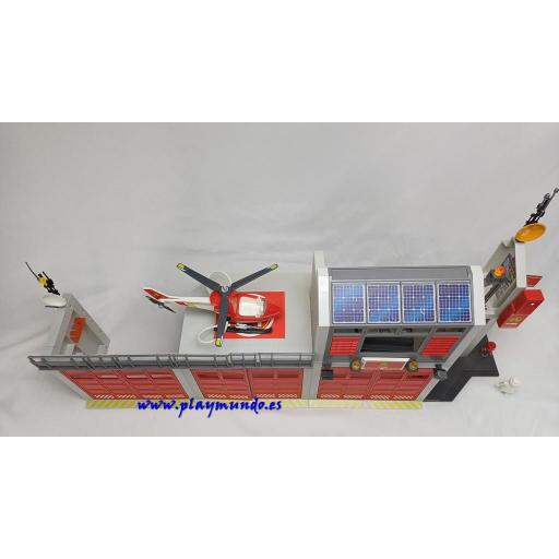 PLAYMOBIL EDIFICIO ESTACION DE BOMBEROS  [1]