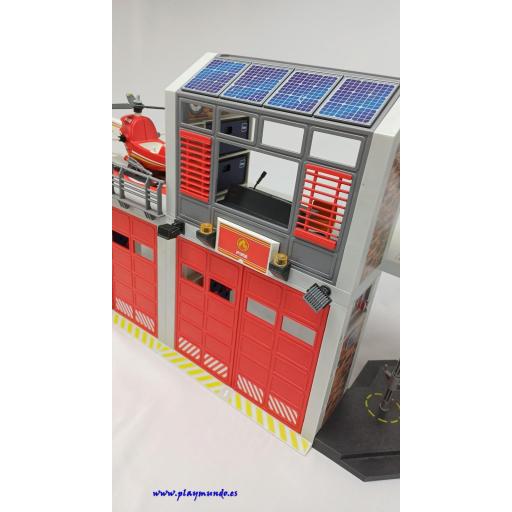 PLAYMOBIL EDIFICIO ESTACION DE BOMBEROS  [3]