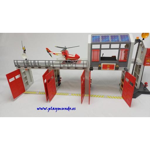 PLAYMOBIL EDIFICIO ESTACION DE BOMBEROS  [4]