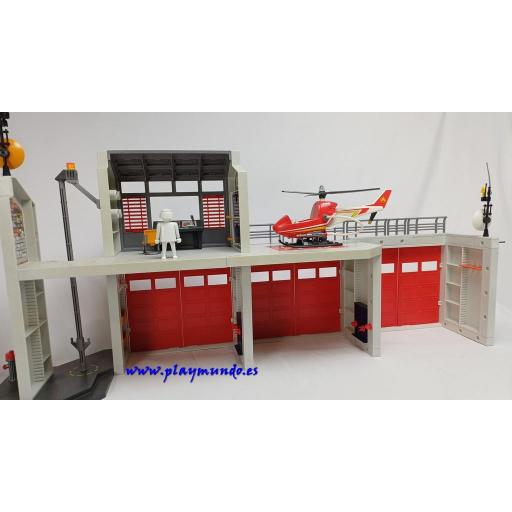PLAYMOBIL EDIFICIO ESTACION DE BOMBEROS  [7]