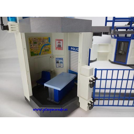 PLAYMOBIL EDIFICIO COMISARIA PRISION DE POLICIA [7]
